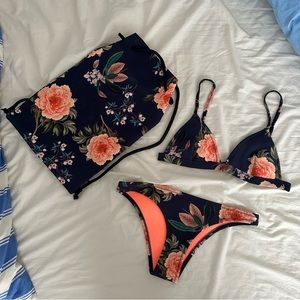 Triangl bikini set